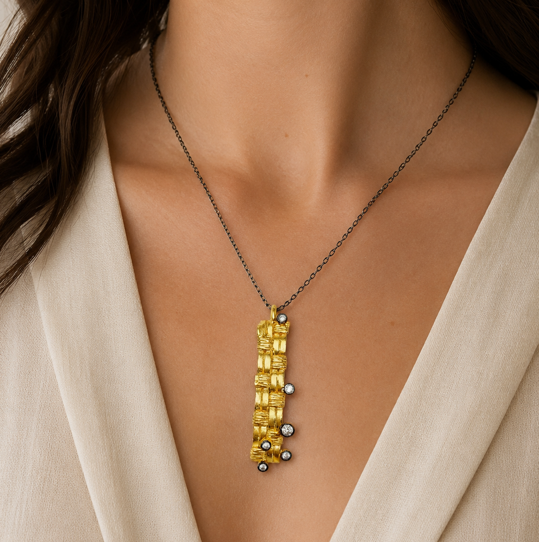 Woven Light Necklace