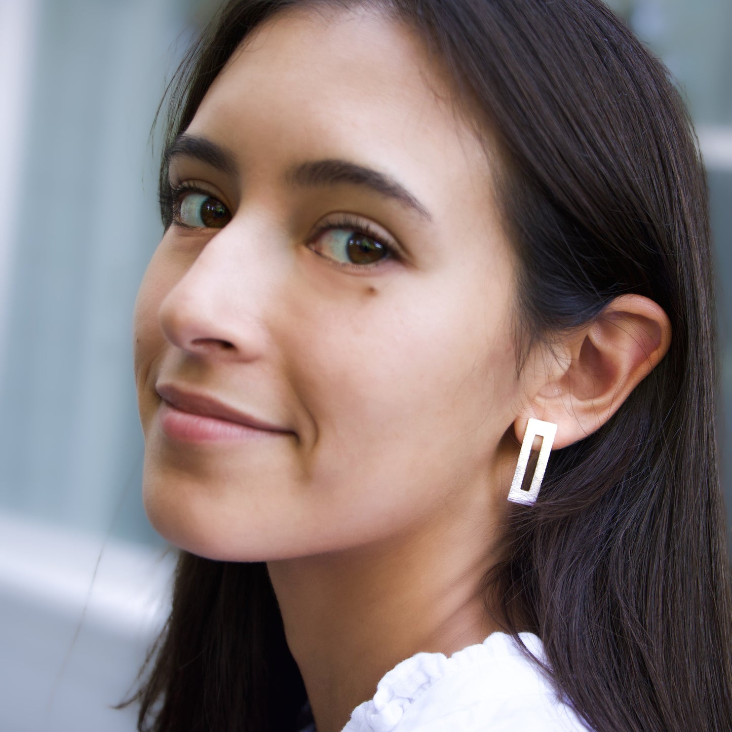 Glided Frame Earrings