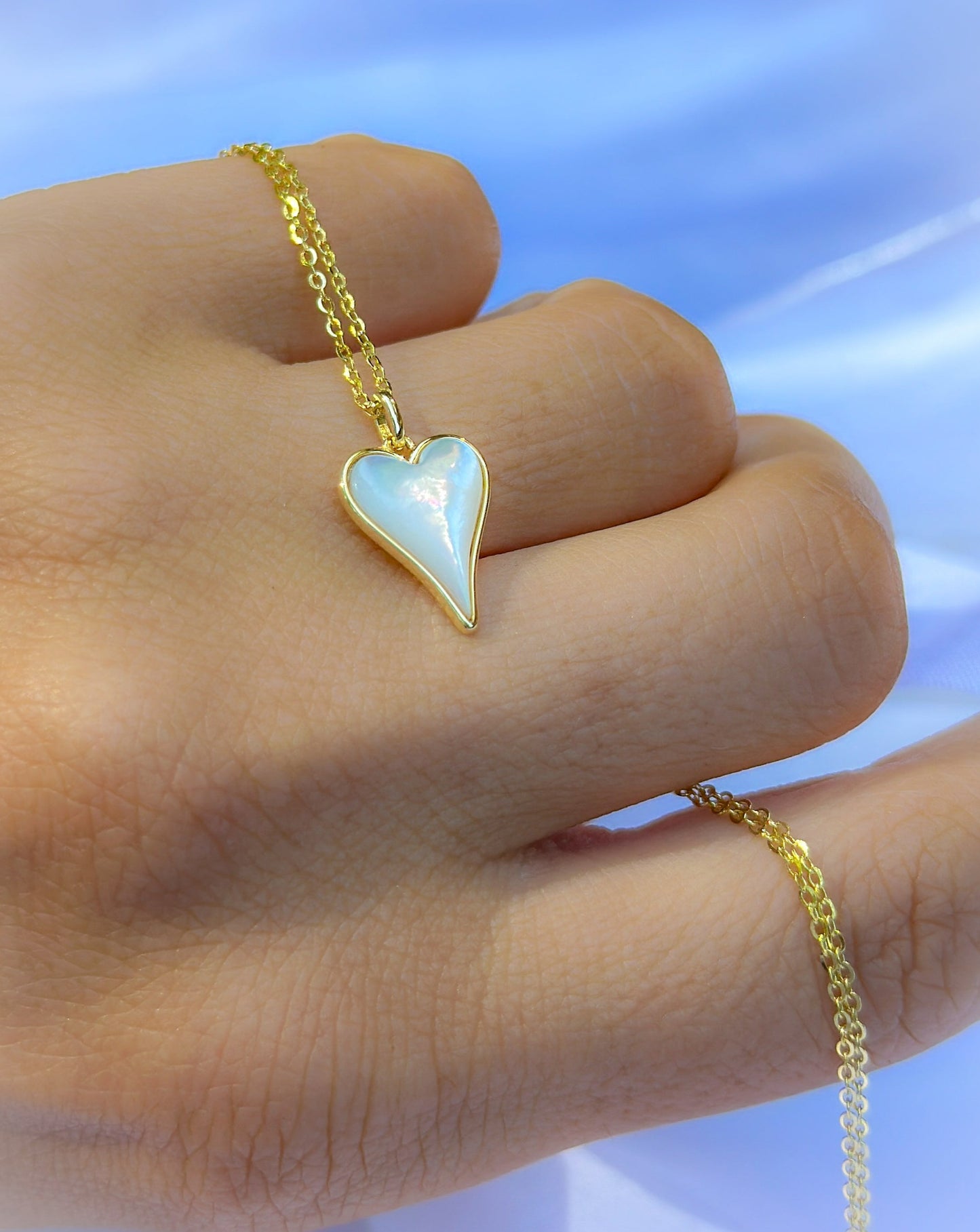 Pearl Heart Necklace