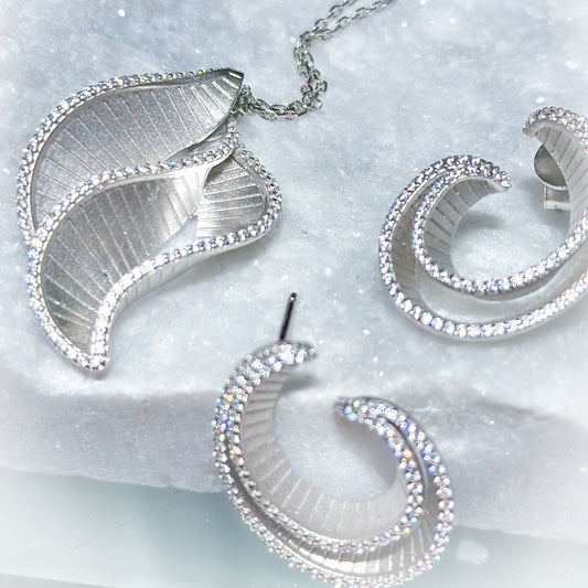 Northern Sparkle Round Earrings