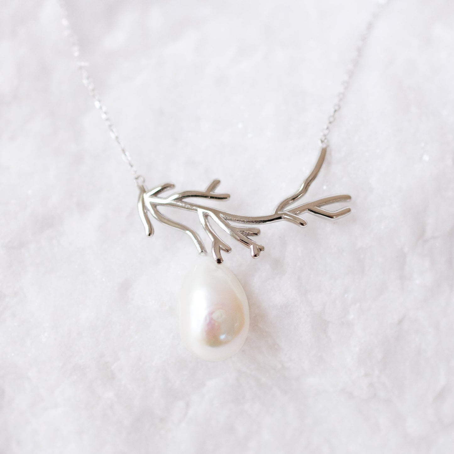 Pearl Coral Necklace