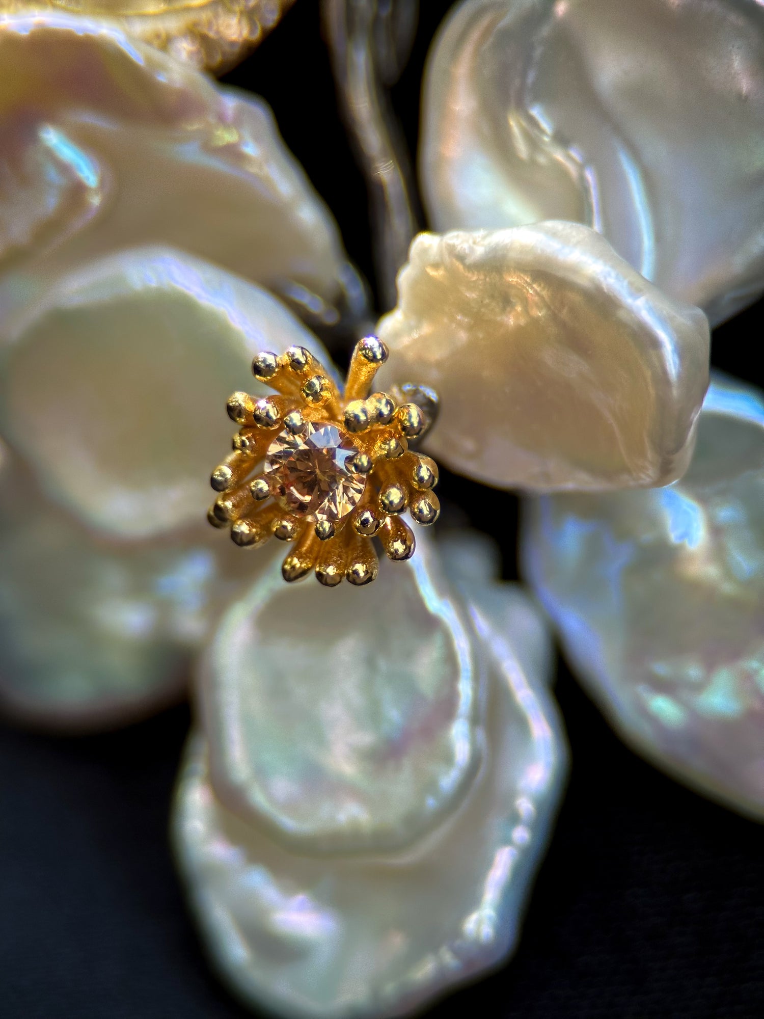 Pearls. Intriguing.
