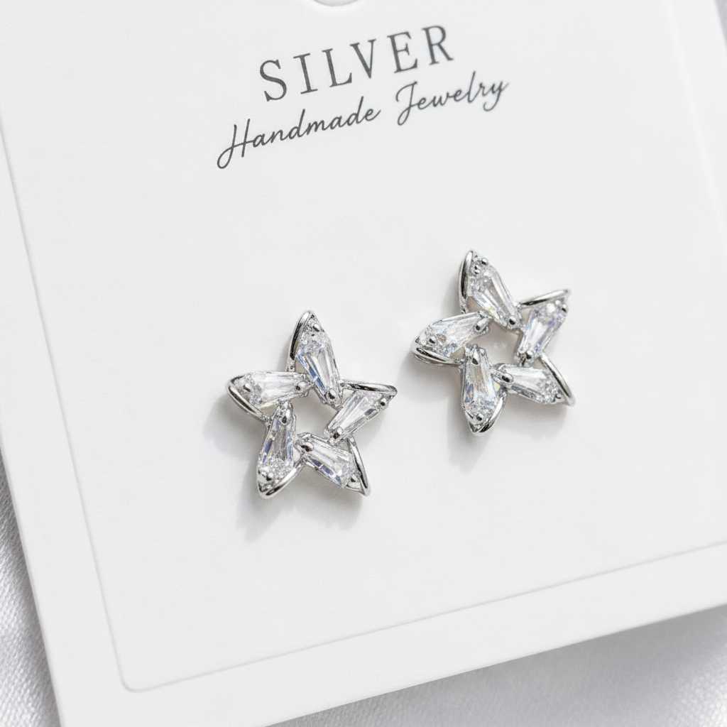 The Little Luxe - Star Earrings