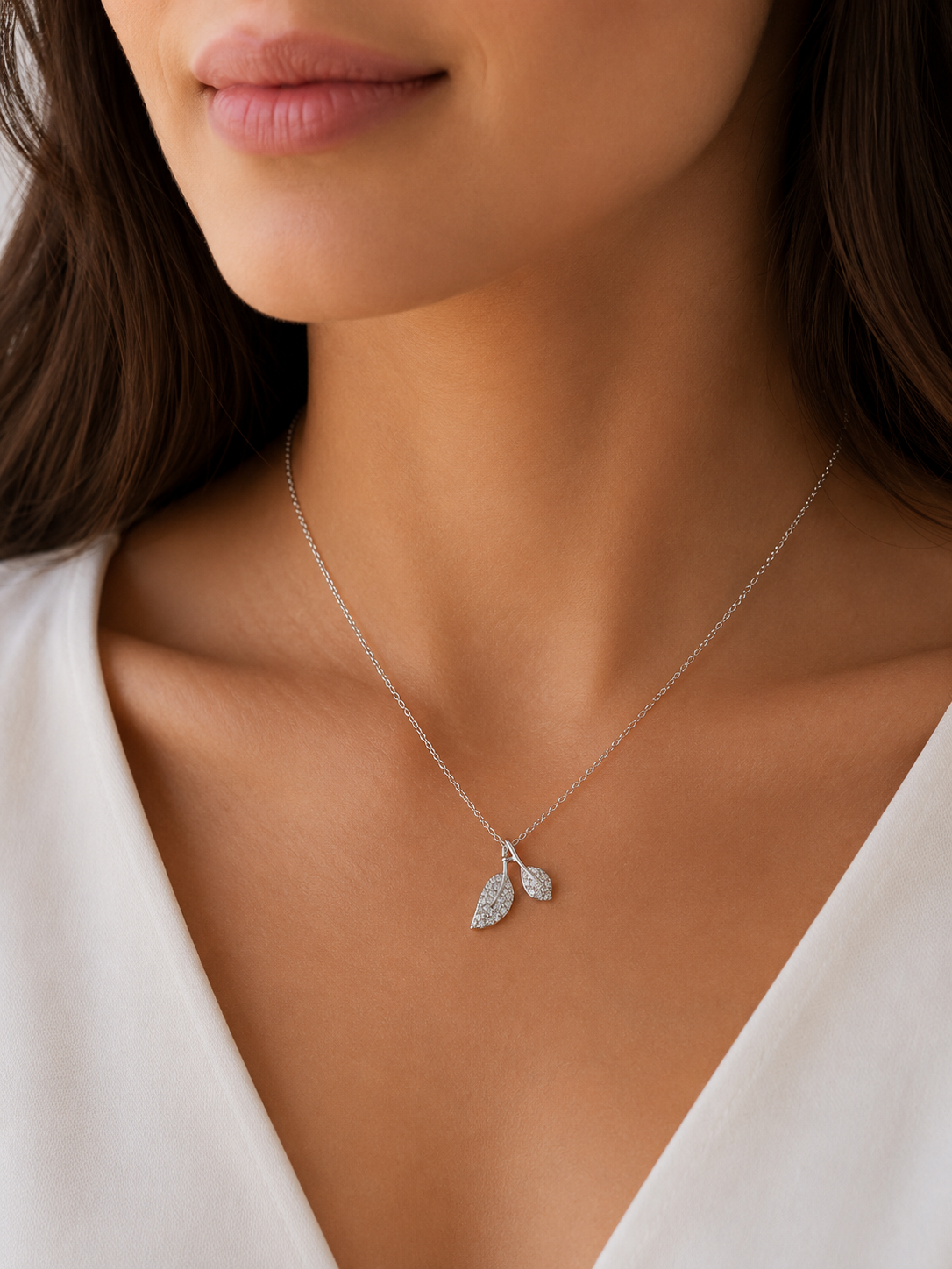 The Little Luxe - Leaves Necklace