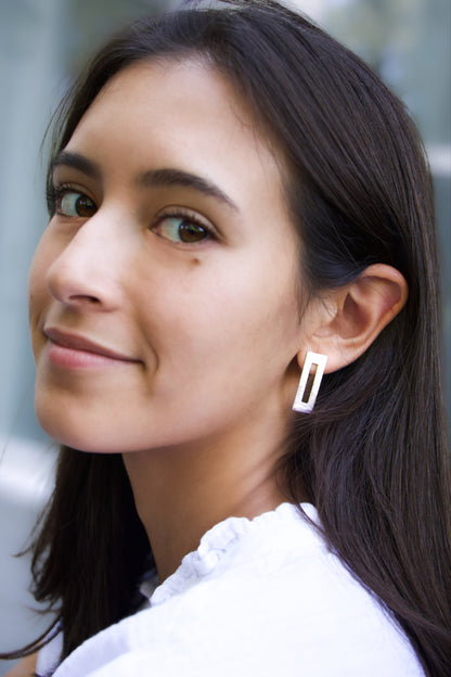 Gilded Frame Earrings