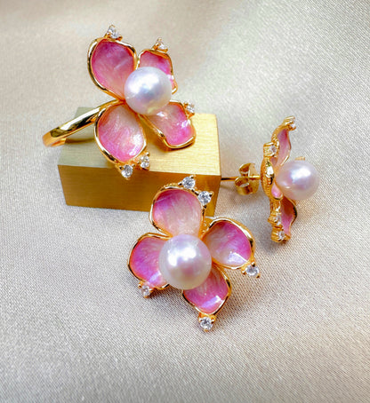 Pink Blossom Pendant