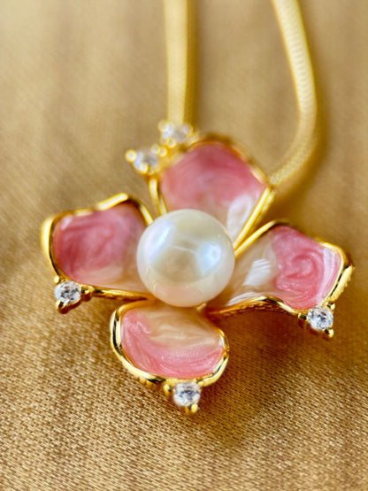 Pink Blossom Pendant