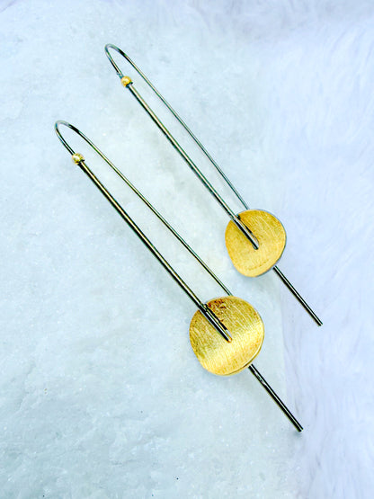 Long Silhouette Earrings