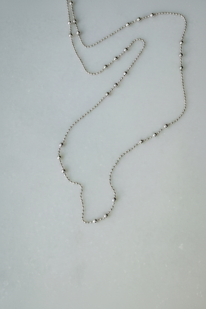 Beaded Flow Chain 17"