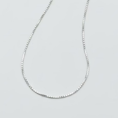 Simple silver chain